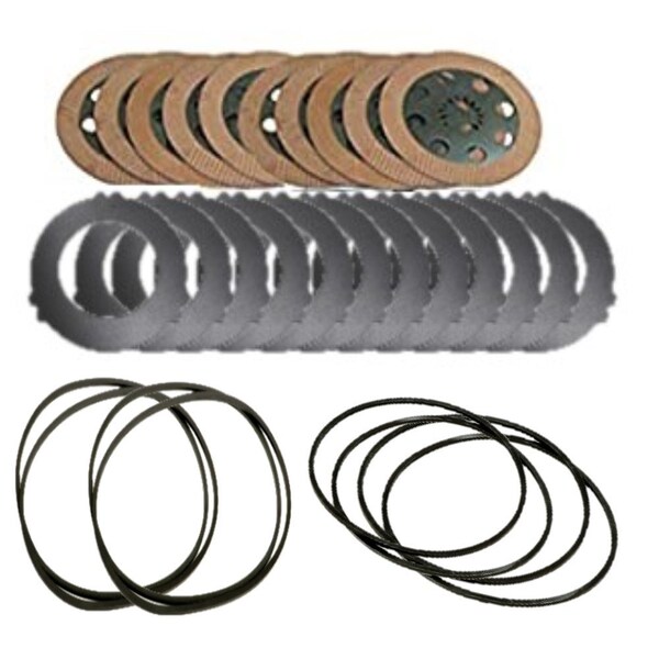 Aftermarket New Brake Friction Counter Plates And Seals Set Fits JCB 1400B 1550B 1600B BRL40-0252 - main